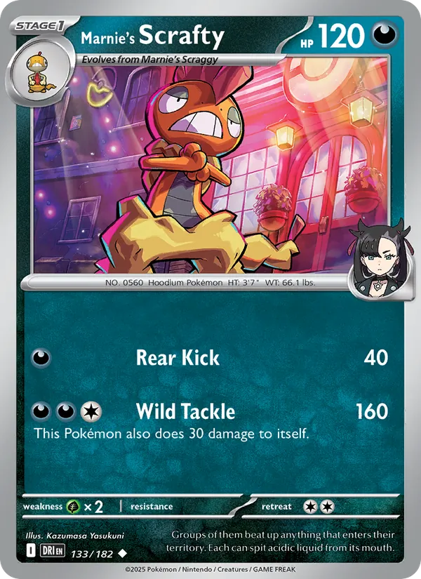 Marnie's Scrafty 133 – Non-holo
