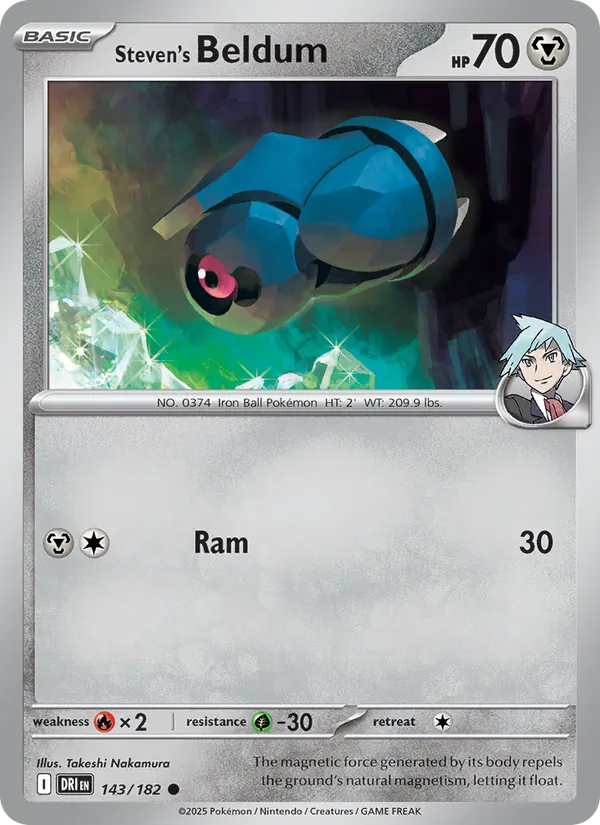 Steven's Beldum 143 – Non-holo