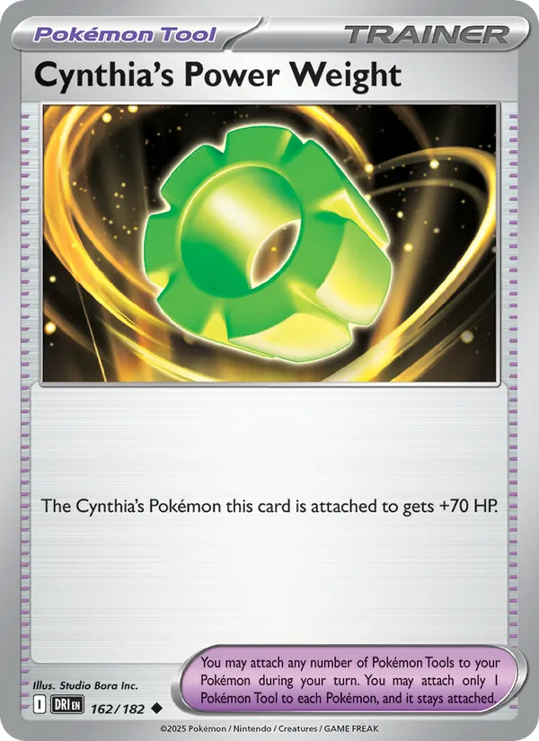 Cynthia's Power Weight 162 – Non-holo