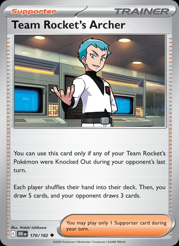 Team Rocket's Archer 170/182