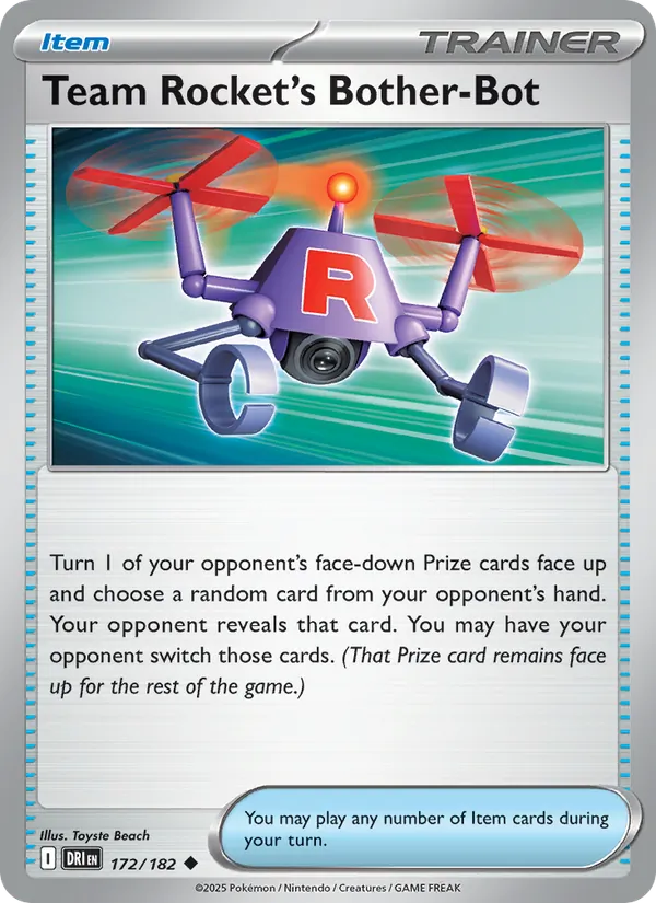 Team Rocket's Bother-Bot 172 – Non-holo