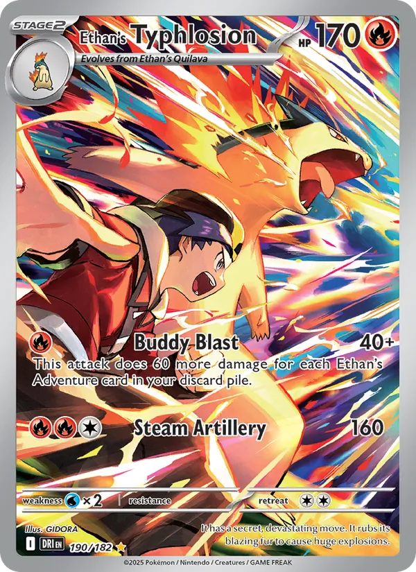 Ethan's Typhlosion 190 – Holo
