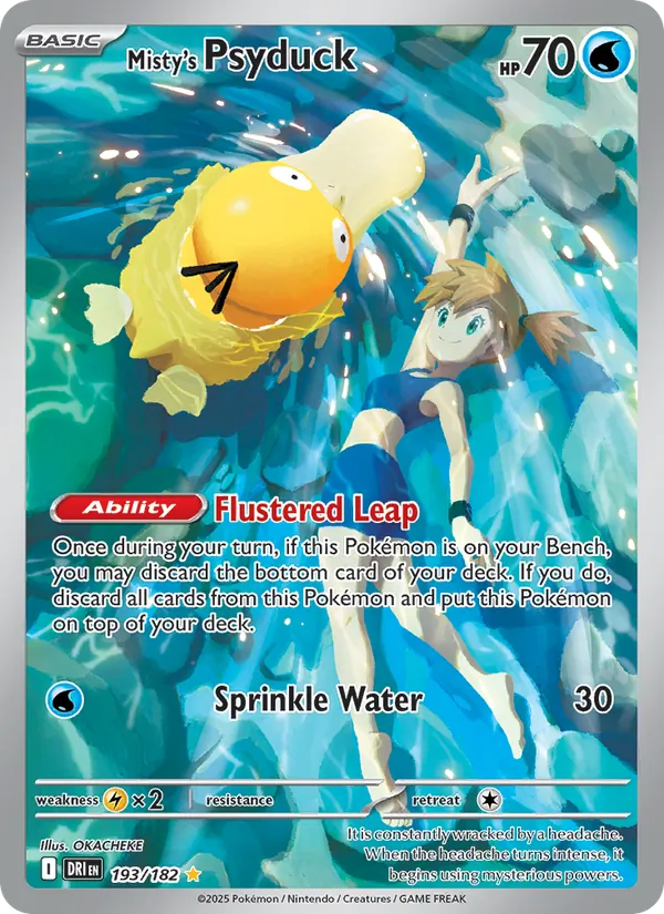 Misty's Psyduck 193 – Holo