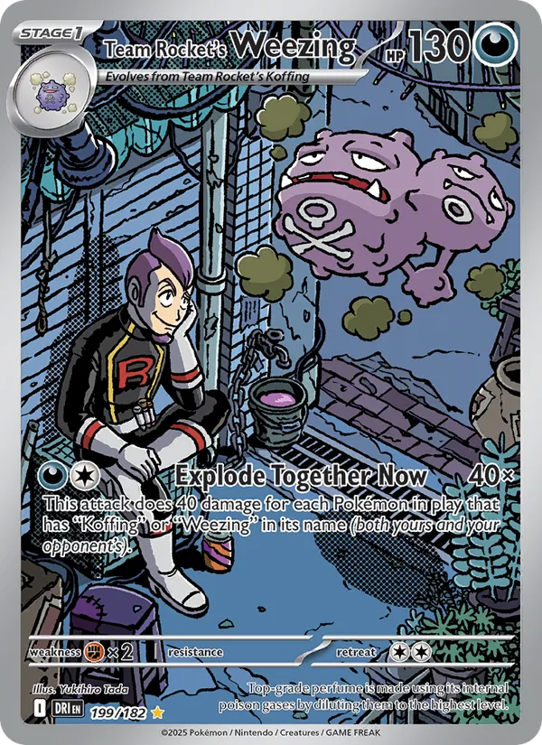 Team Rocket's Weezing 199 – Holo