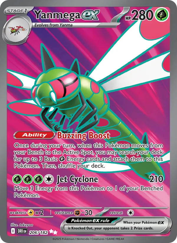Yanmega ex 206 – Holo