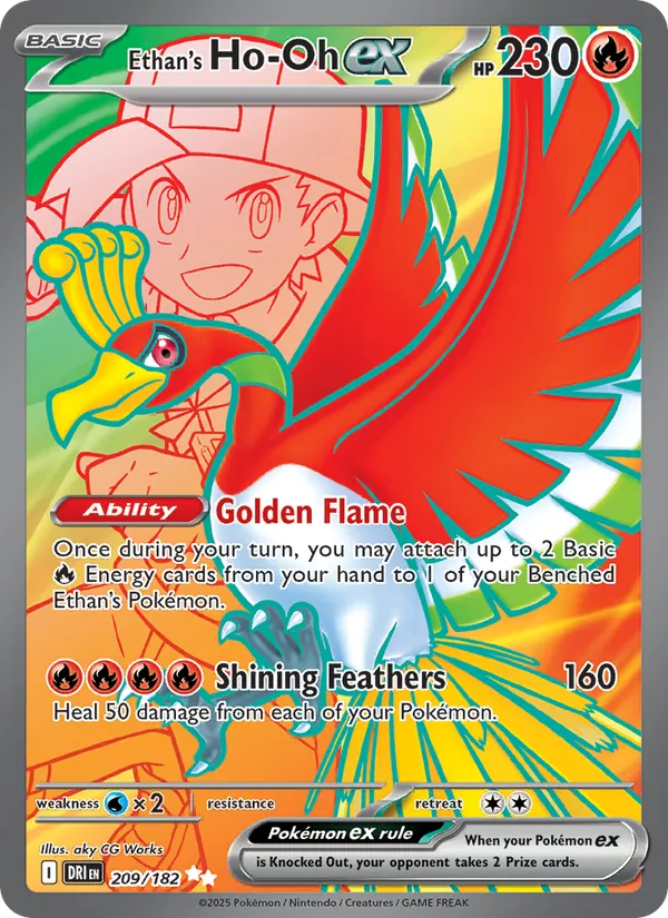 Ethan's Ho-Oh ex 209 – Holo