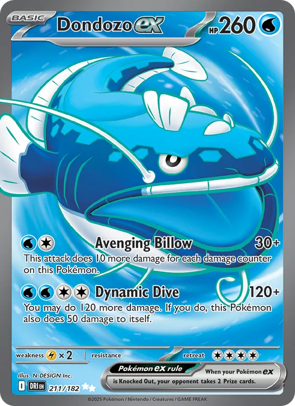 Dondozo ex 211 – Holo