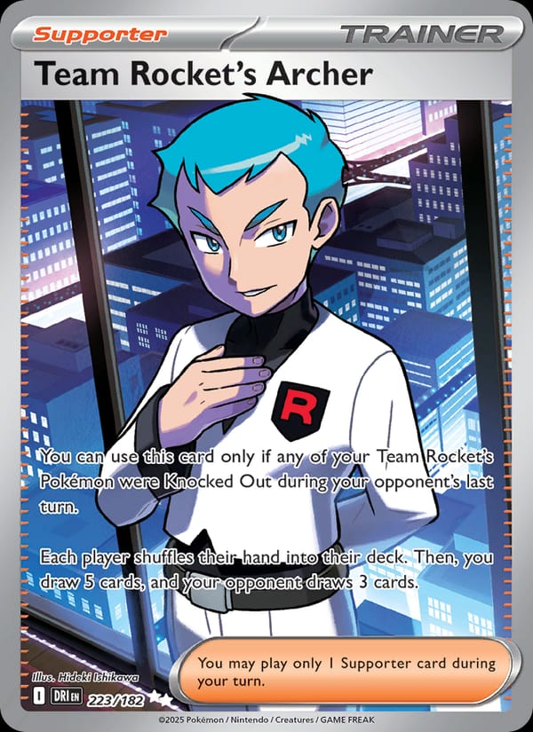 Team Rocket's Archer 223/182