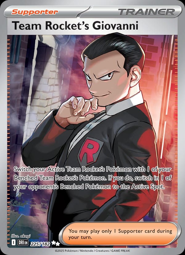 Team Rocket's Giovanni 225/182