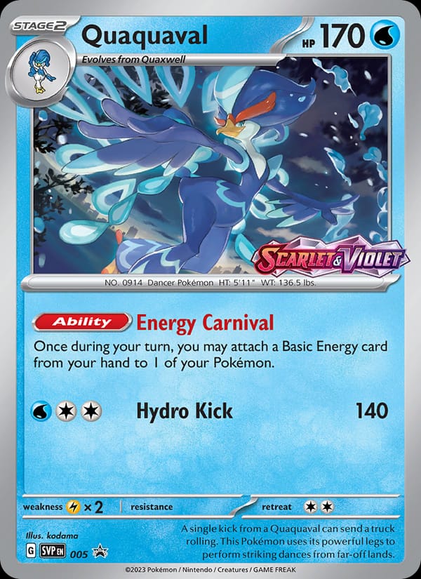 Quaquaval #5, SVP Black Star Promos