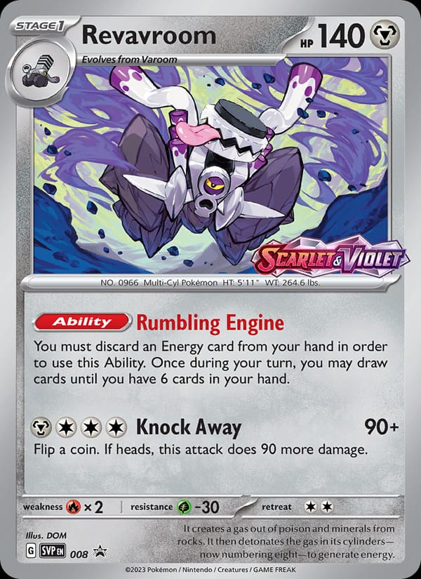 Revavroom #8, SVP Black Star Promos
