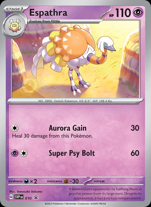 Espathra #10, SVP Black Star Promos