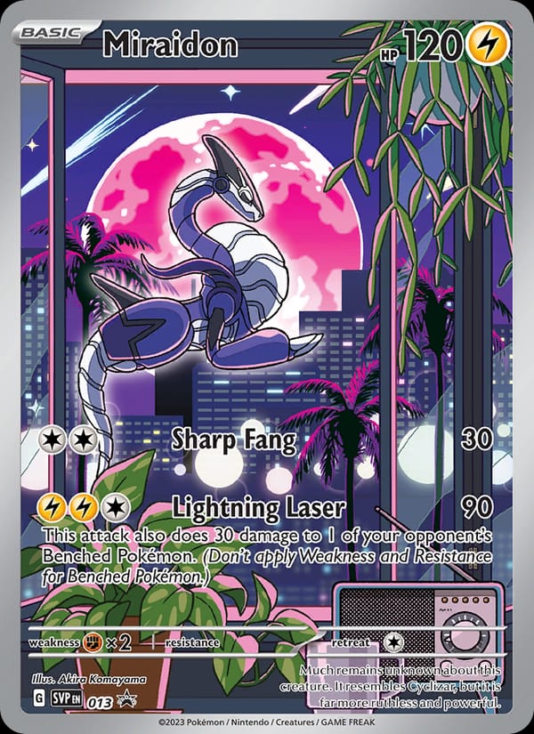 Miraidon #13, SVP Black Star Promos