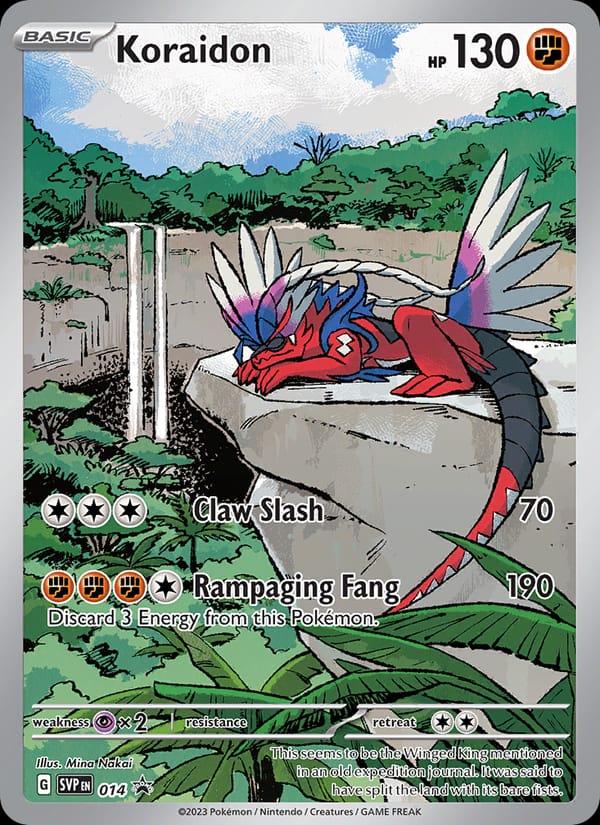 Koraidon #14, SVP Black Star Promos