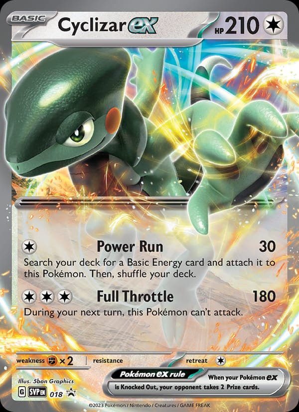 Cyclizar ex #18, SVP Black Star Promos