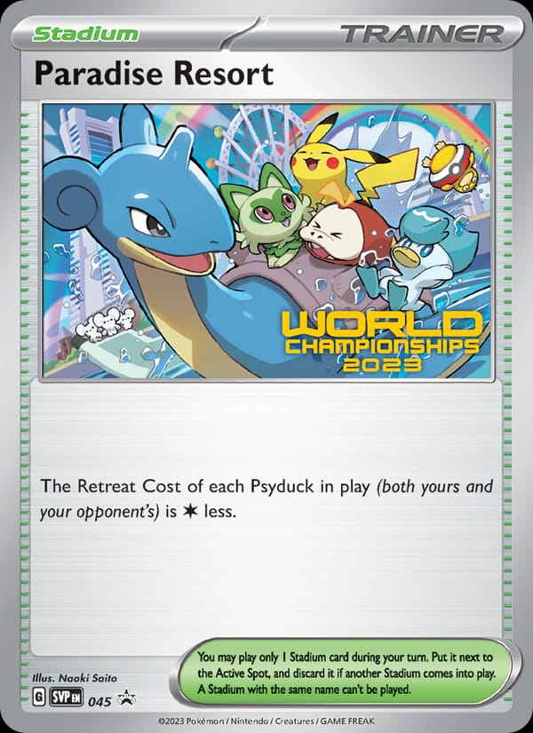 Paradise Resort #45, SVP Black Star Promos