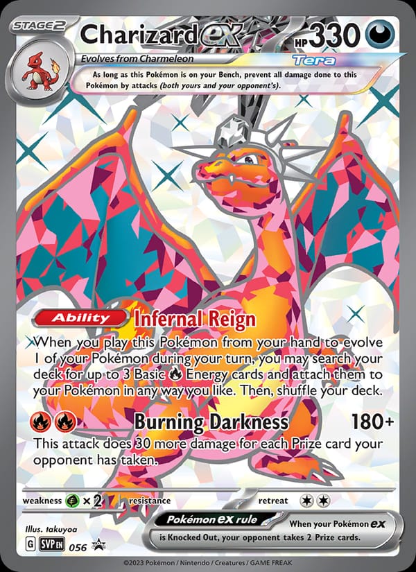 Charizard ex #56, SVP Black Star Promos