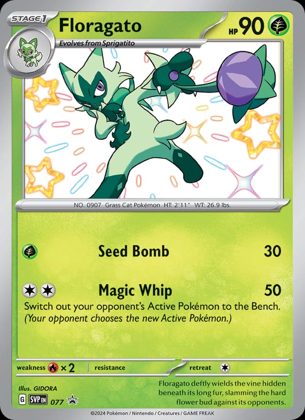 Floragato #77, SVP Black Star Promos