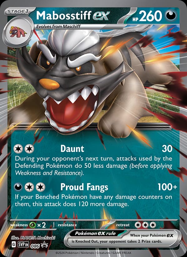 Mabosstiff ex #86, SVP Black Star Promos