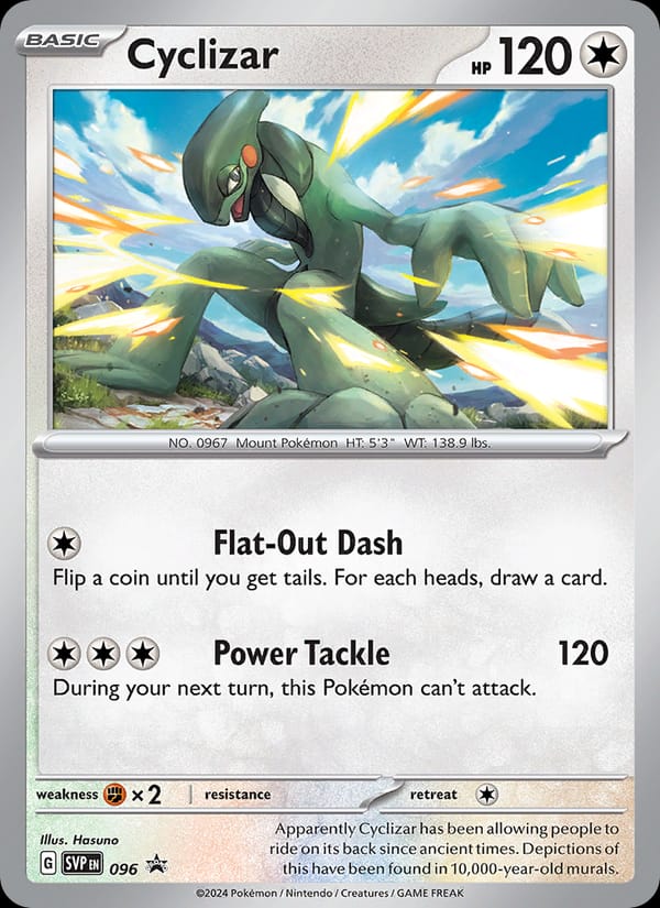 Cyclizar #96, SVP Black Star Promos