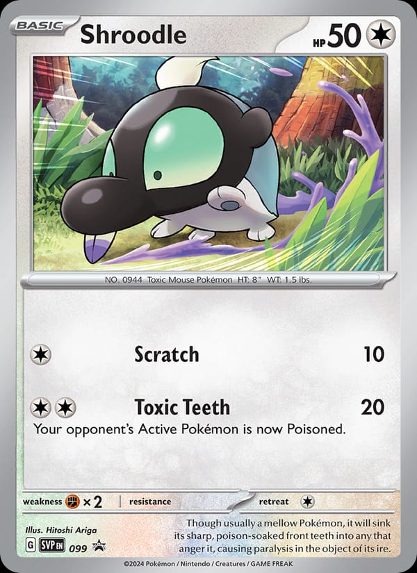 Shroodle #99, SVP Black Star Promos