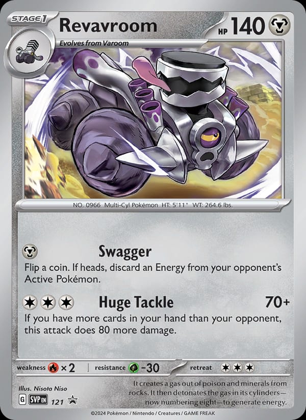 Revavroom #121, SVP Black Star Promos