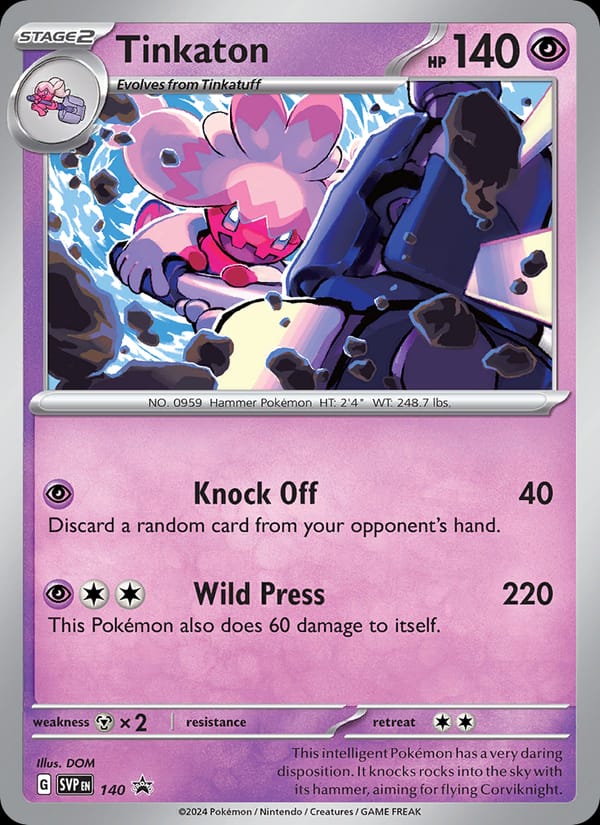 Tinkaton #140, SVP Black Star Promos