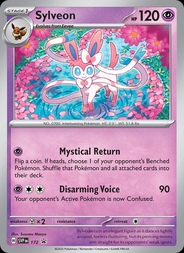 Sylveon #172, SVP Black Star Promos