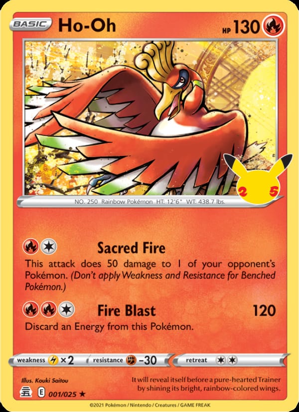 Ho-Oh 001/025