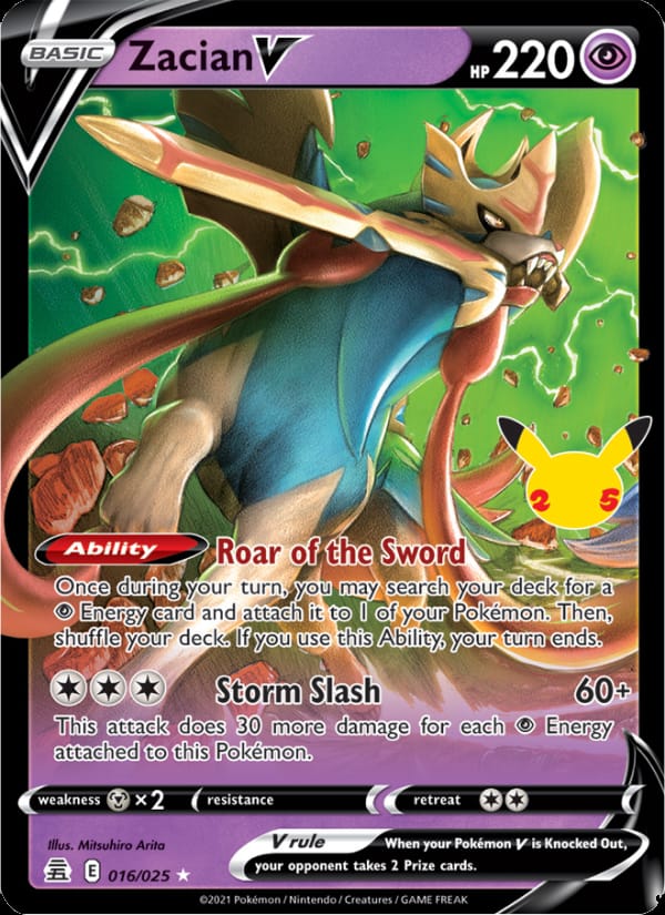 Zacian V 016/025