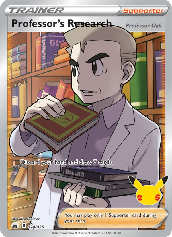 Professor's Research (Professor Oak) 24 – Holo