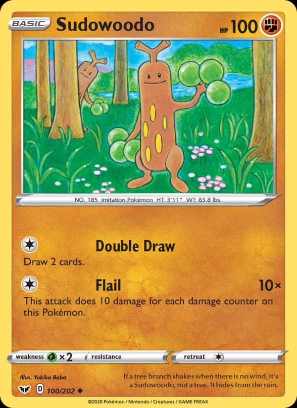 Sudowoodo 100/202