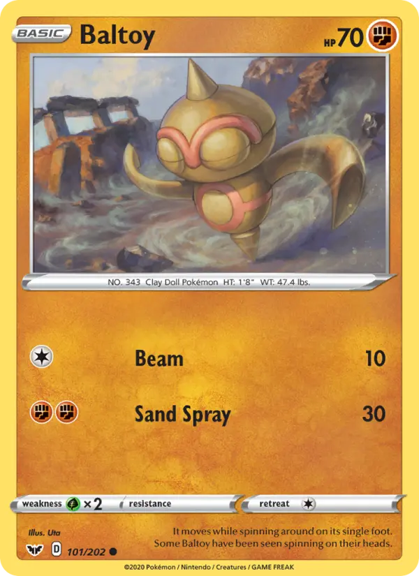 Baltoy 101 – Non-holo