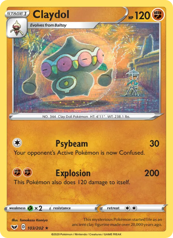 Claydol 103 – Non-holo