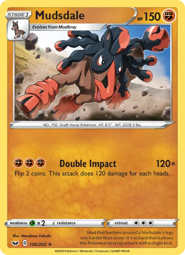 Mudsdale 106 – Non-holo