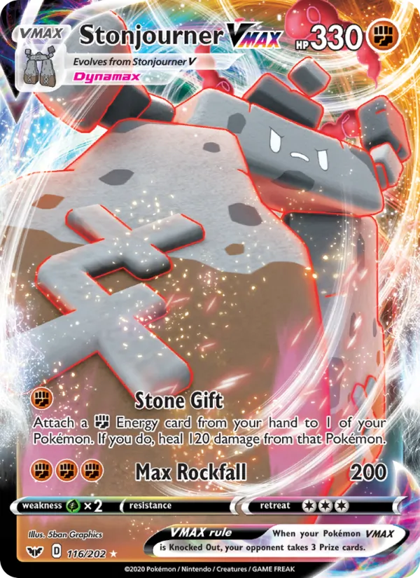 Stonjourner VMAX 116 – Holo