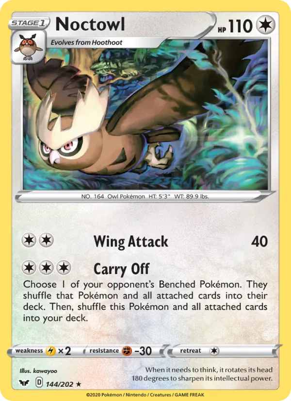 Noctowl 144 – Non-holo