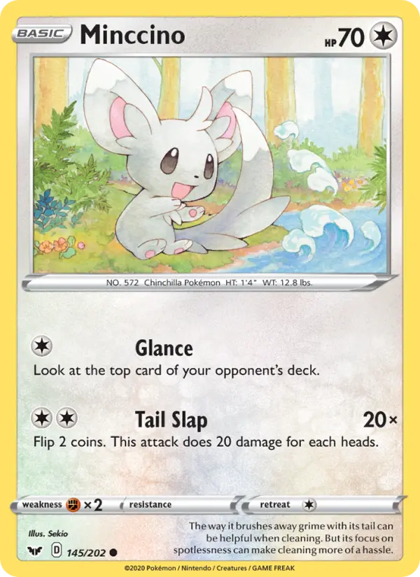 Minccino 145 – Non-holo