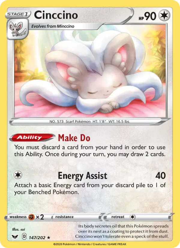 Cinccino 147 – Non-holo
