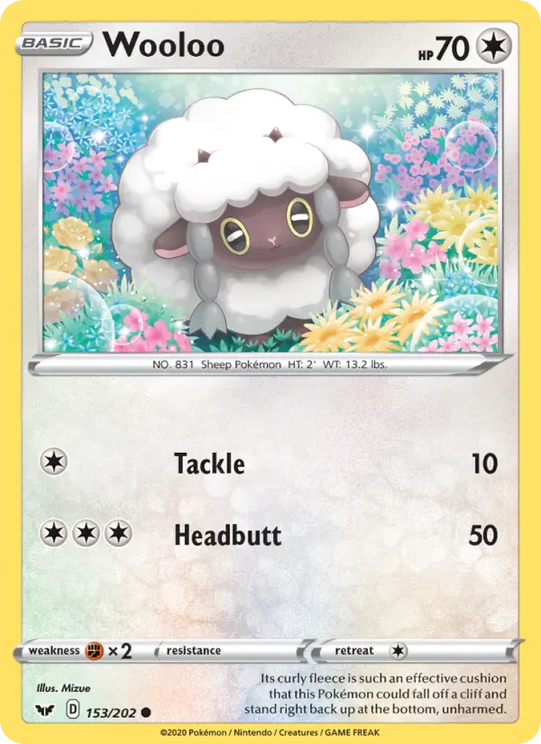Wooloo 153 – Non-holo