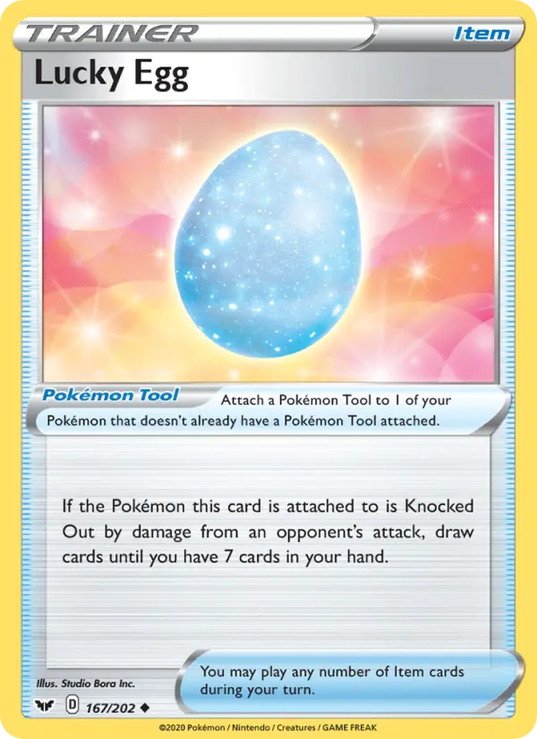 Lucky Egg 167 – Non-holo