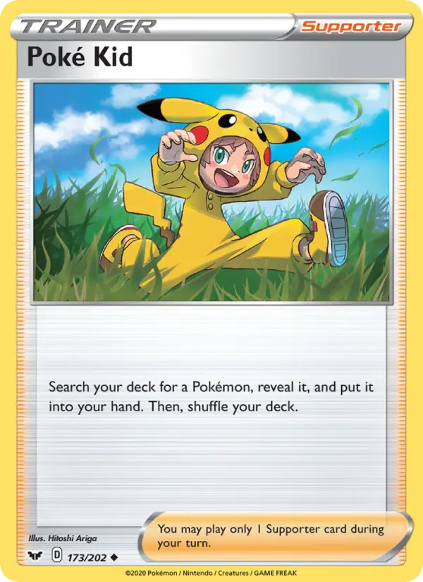 Poké Kid 173 – Non-holo