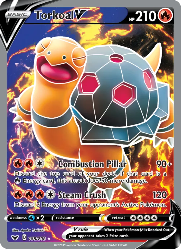 Torkoal V 188 – Holo