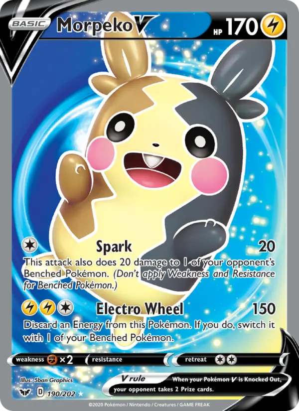 Morpeko V 190 – Holo
