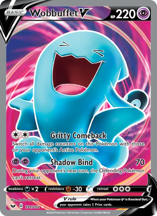 Wobbuffet V 191 – Holo