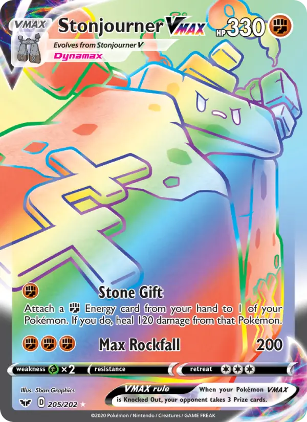 Stonjourner VMAX 205 – Holo