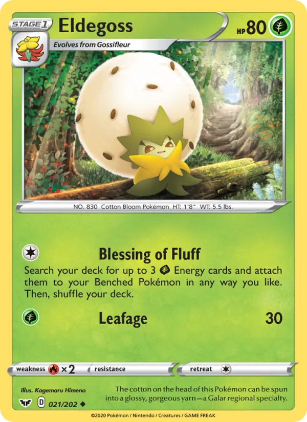 Eldegoss 21 – Non-holo