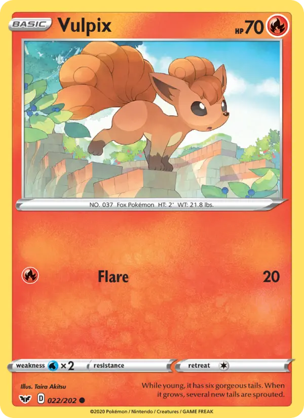 Vulpix 22 – Non-holo
