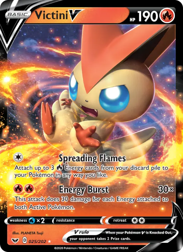 Victini V 25 – Holo