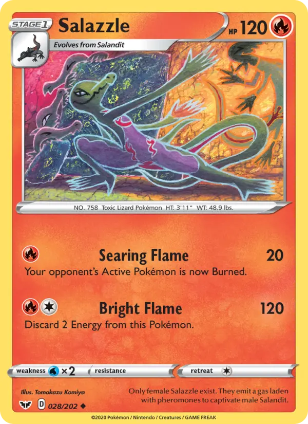 Salazzle 28 – Non-holo